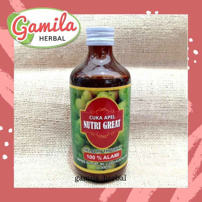 

CUKA APEL NUTRI GREAT 100% ORIGINAL