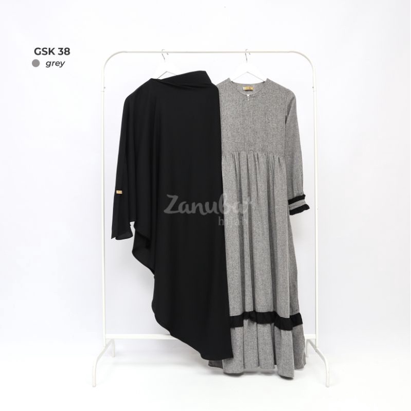 GAMIS SET KATUN GSK 38 By Zanuba Hijab
