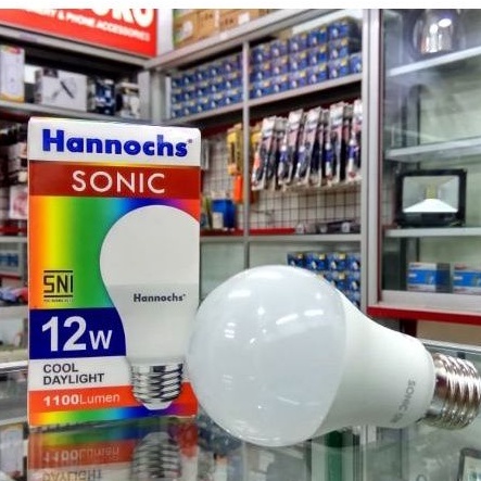 Lampu led hannochs sonic 12 watt nyala putih