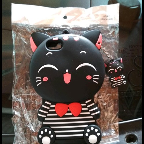 SOFT CASE KARAKTER KUCING HELLO KITTY 4D SAMSUNG A71