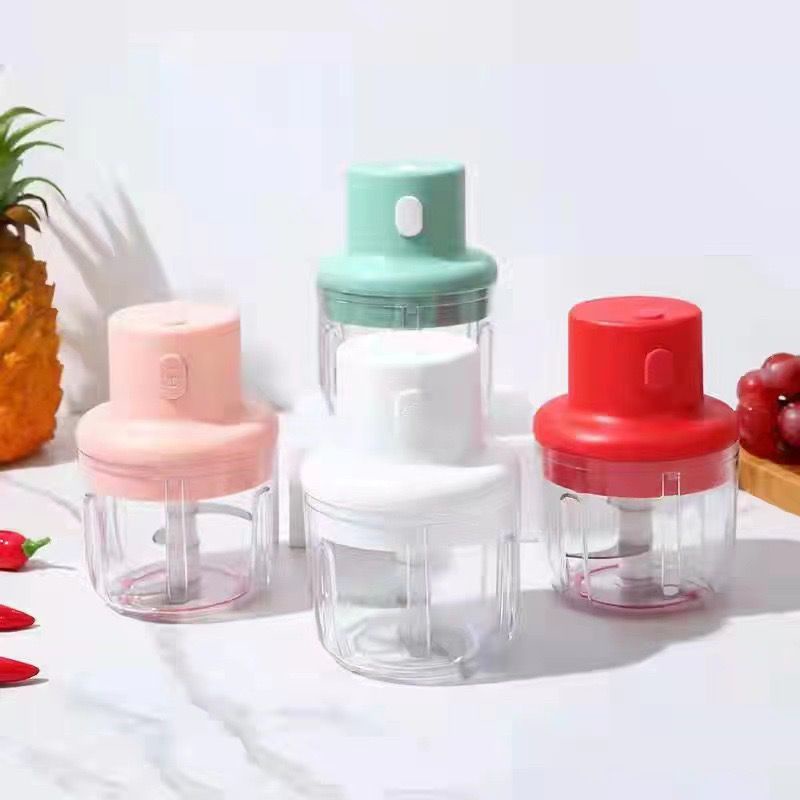 TS01- Electric Garlic mini chopper blender mini cas blender mini portable serbaguna