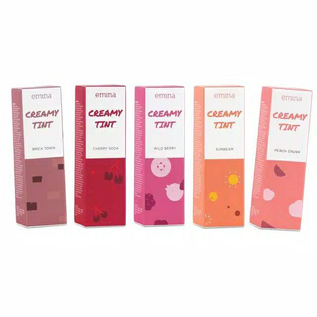 EMINA CREAMY TINT/ EMINA LIP TINT CREAMY