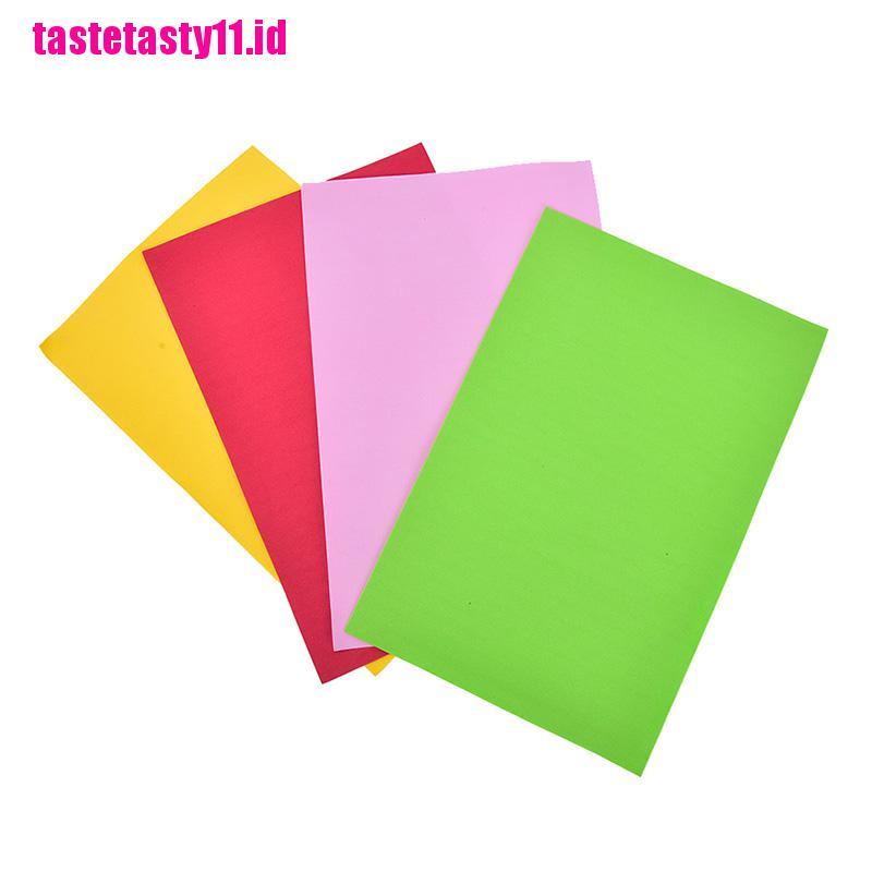 【TTID】10Pcs/Pack EVA Foam Sheets Handmade Paper Fun Kids Craft Gift 260x185x2mm