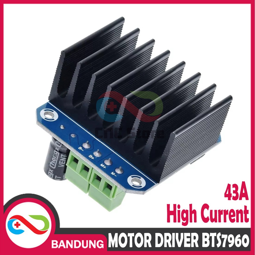 MOTOR DRIVER BTS7960 BTS7960B 43A HIGH CURRENT MODUL