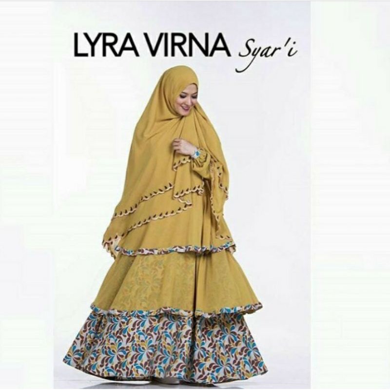 preloved syari set/gamis syari/syari branded/gamis set by Lyra Virna