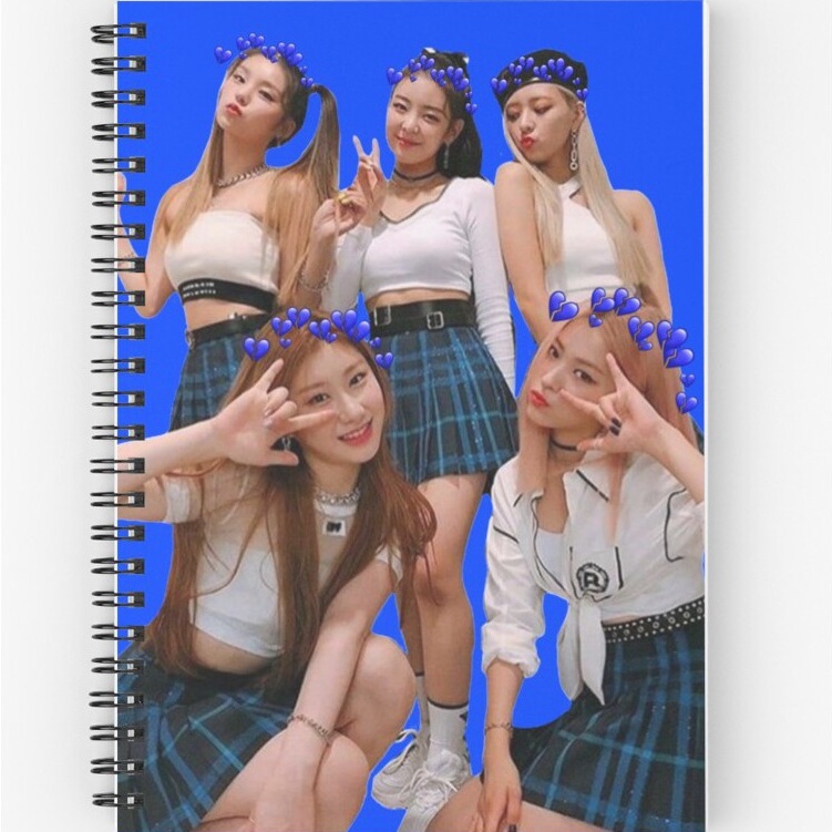 

Notebook ITZY K-Pop Bebas Custom