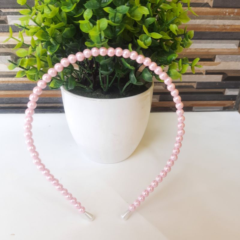 WMS BANDO MUTIARA KOREA HEADBAND WANITA KOREA KEKINIAN