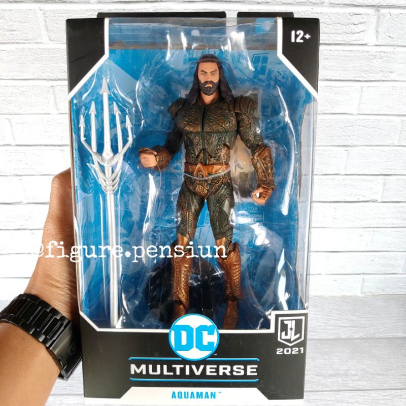 DC MULTIVERSE MCFARLANE TOYS AQUAMAN JL JUSTICE LEAGUE ACTION FIGURE