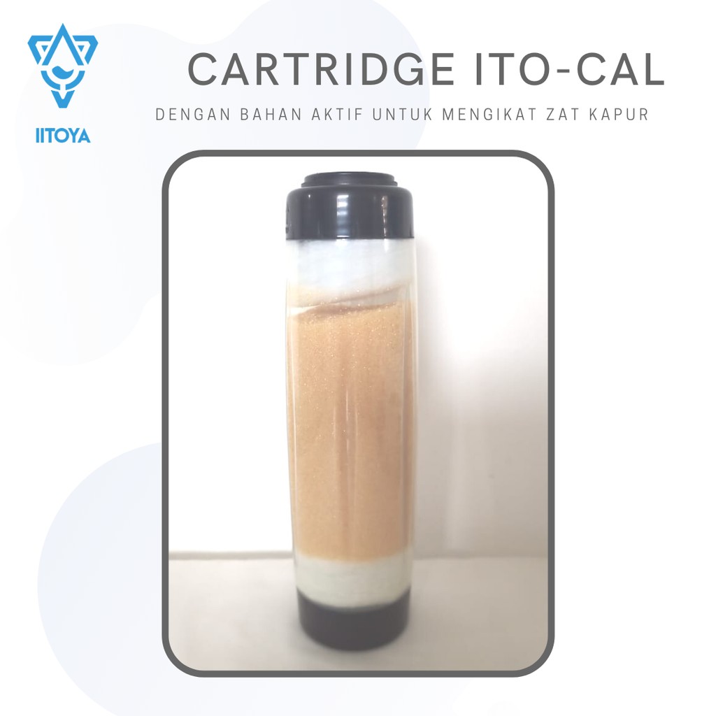 Jual Cartridge ITOCAL Filter Air Berkapur IITOYA Shopee Indonesia