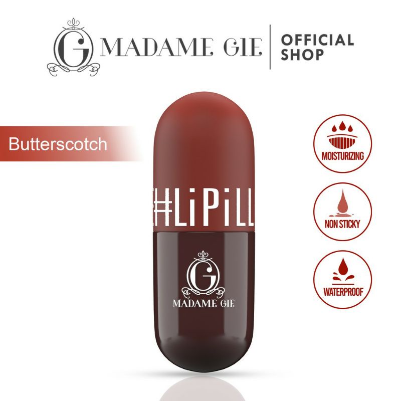 LIZBEAUTY - Madame Gie Madame LiPill - MakeUp Lip Tint