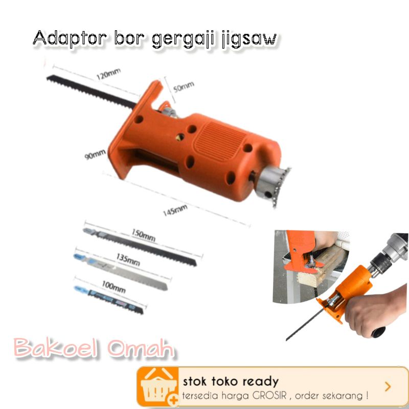 Adaptor bor gergaji Adapter bor gergaji jig saw