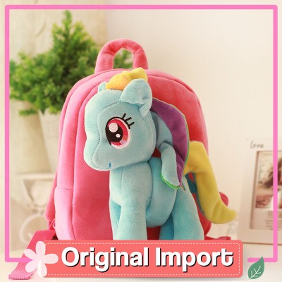 Tas Sekolah Anak Boneka Karakter Perempuan Laki Laki Ransel Backpack Litte Pony Tayo Kitty 018