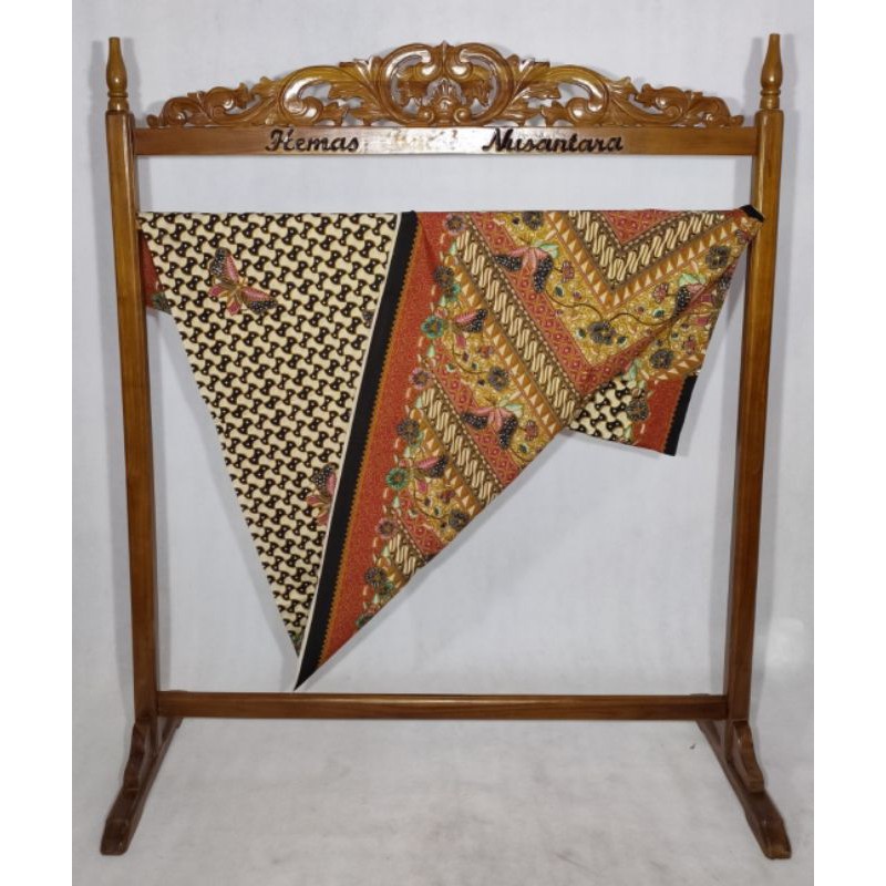 KAIN BATIK KATUN PRINT MOTIF 2 IN 1 ( KW4 )