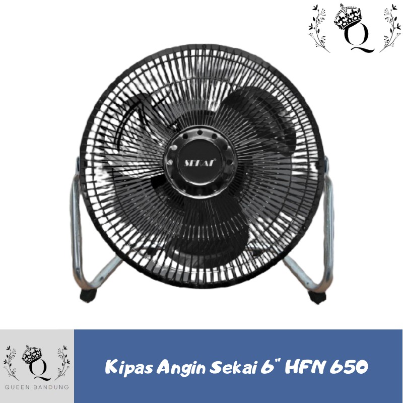 Kipas Angin Sekai 6 Inch HFN 650