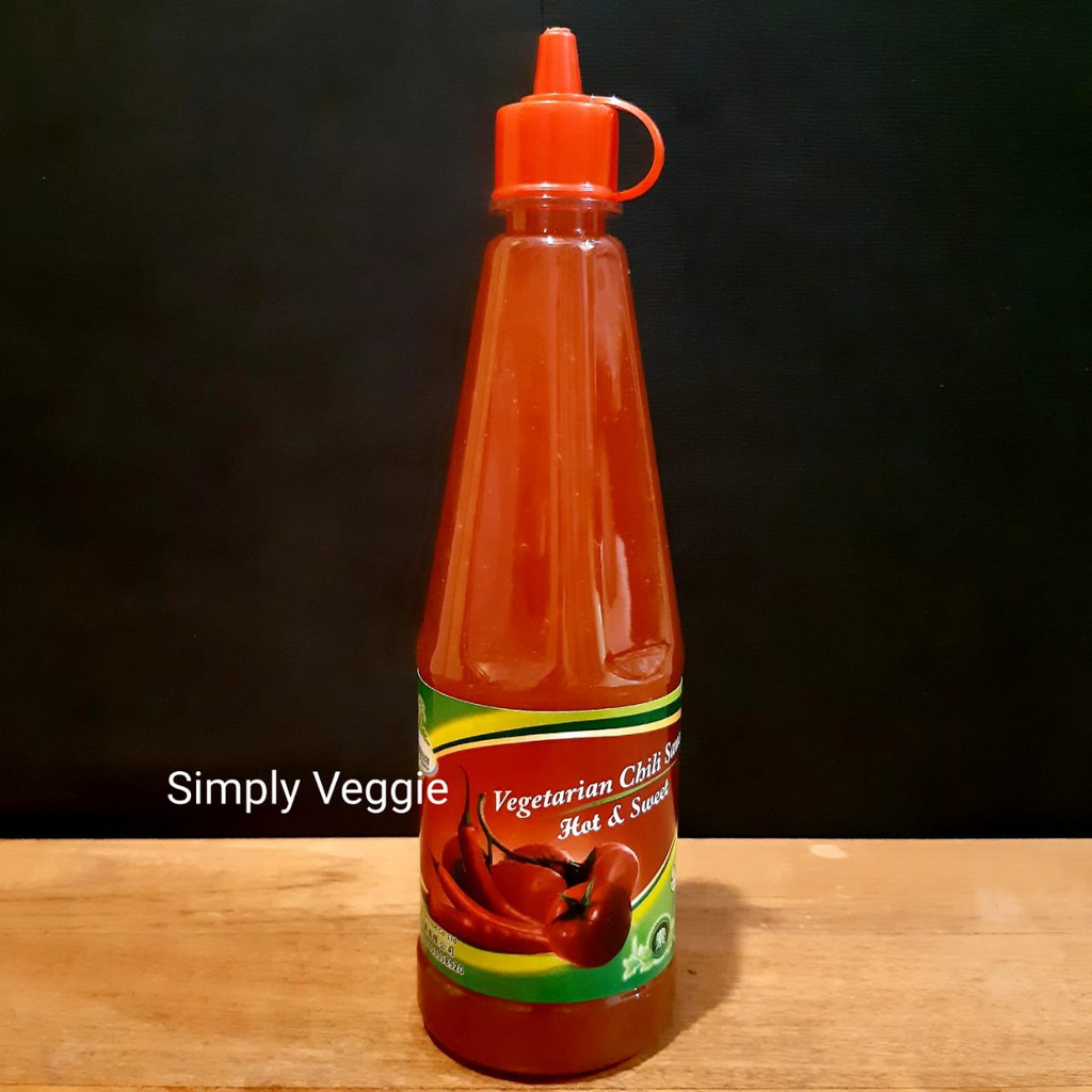 

Sambal Vegetarian Evergreen Hot & Sweet 383g / Saos Sambal Vegetarian / Vegetarian Chilli Sauce