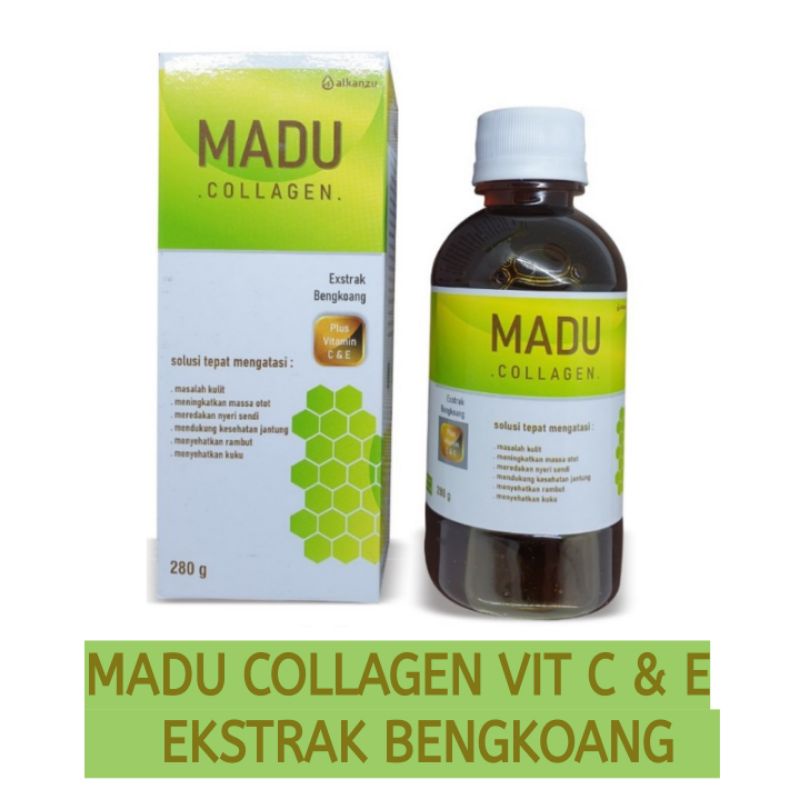 collagen drink pemutih badan madu collagen