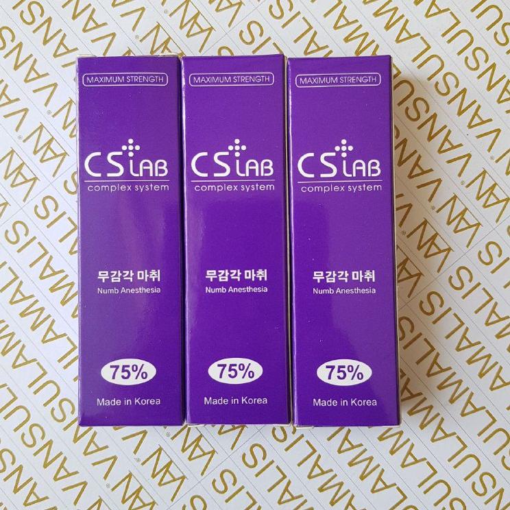 ▲ CSLAB ORIGINAL ANESTESI CREAM 75% / ANESTESI SULAM ALIS 10gram ➱