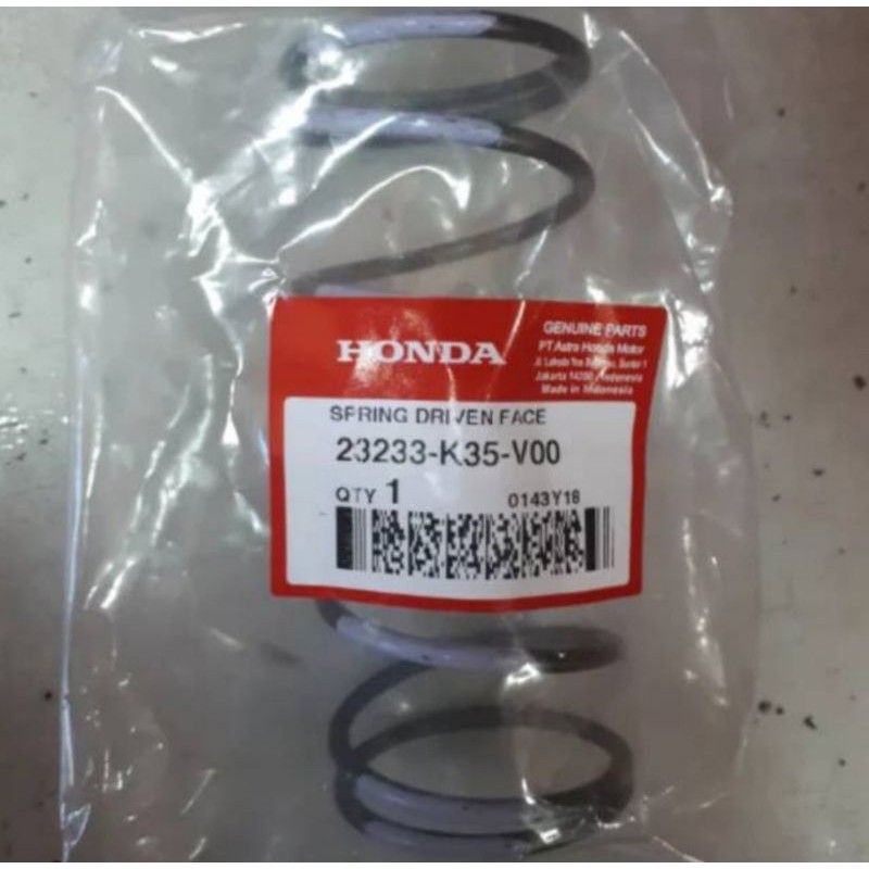 PIR CVT, PER CVT HONDA PCX, PER PULLY HONDA PCX 150, HONDA VARIO 150 ORI 23233K35V00