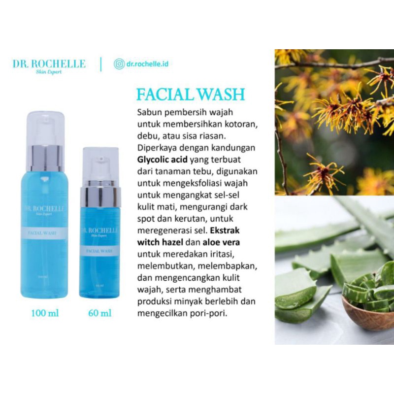 DR.rochelle facial wash