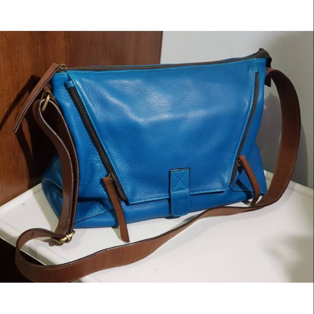 Tas sling bag kulit asli - Sabero