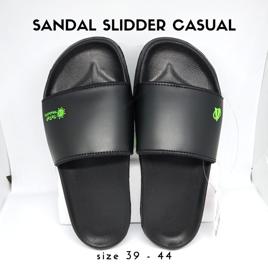 [COD] Sandal Kokop hitam polos ARDILES size 39-44 unisex Sandal Selop Casual ban satu besar Sandal s