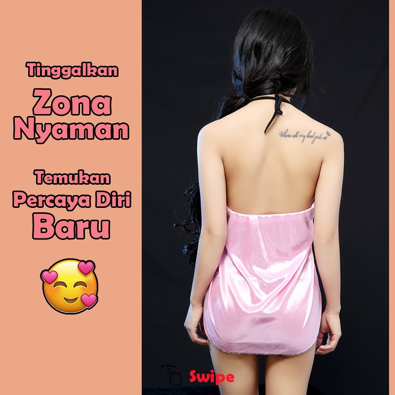 d1976 Baju Haram Cewe Bikini Lingery Lingerie Lingeri Lingeria Lengerie Lingery Sexy Wanita Dewasa Hot Binal Jumbo Big All Size Oversize Sexy Murah Jumbo S M L OFL-F178-3