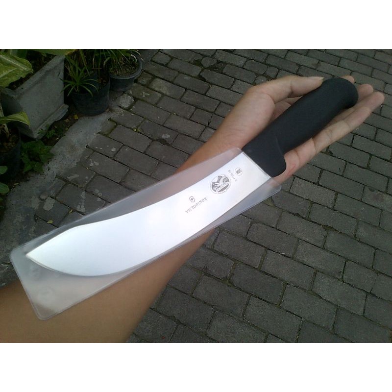 Skinning knife Pisau seset kulit victorinox original 18 cm 5.7703.18