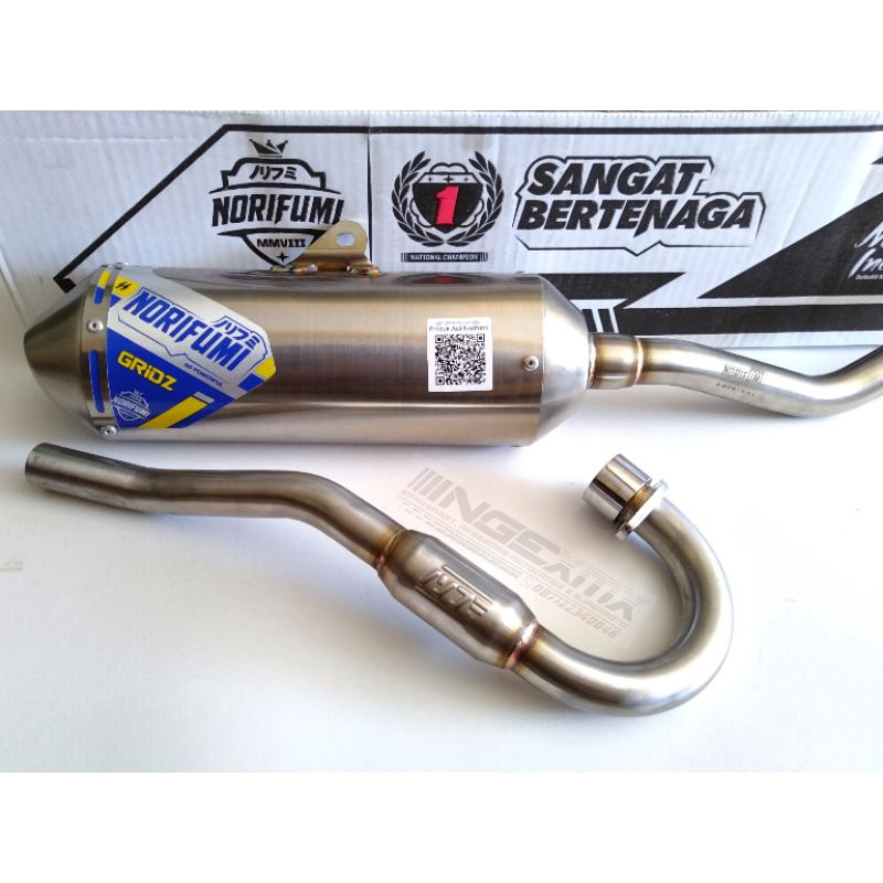 KNALPOT NORIFUMI GRIDZ CRF150