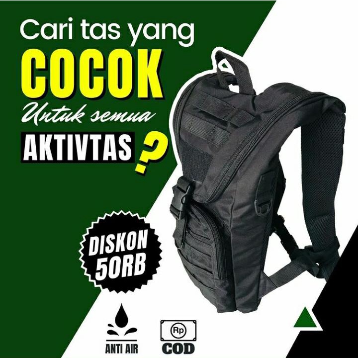 Ransel Pria Army Bagpit ( HARGA GROSIR ) Tas Tentara , Polisi , Military