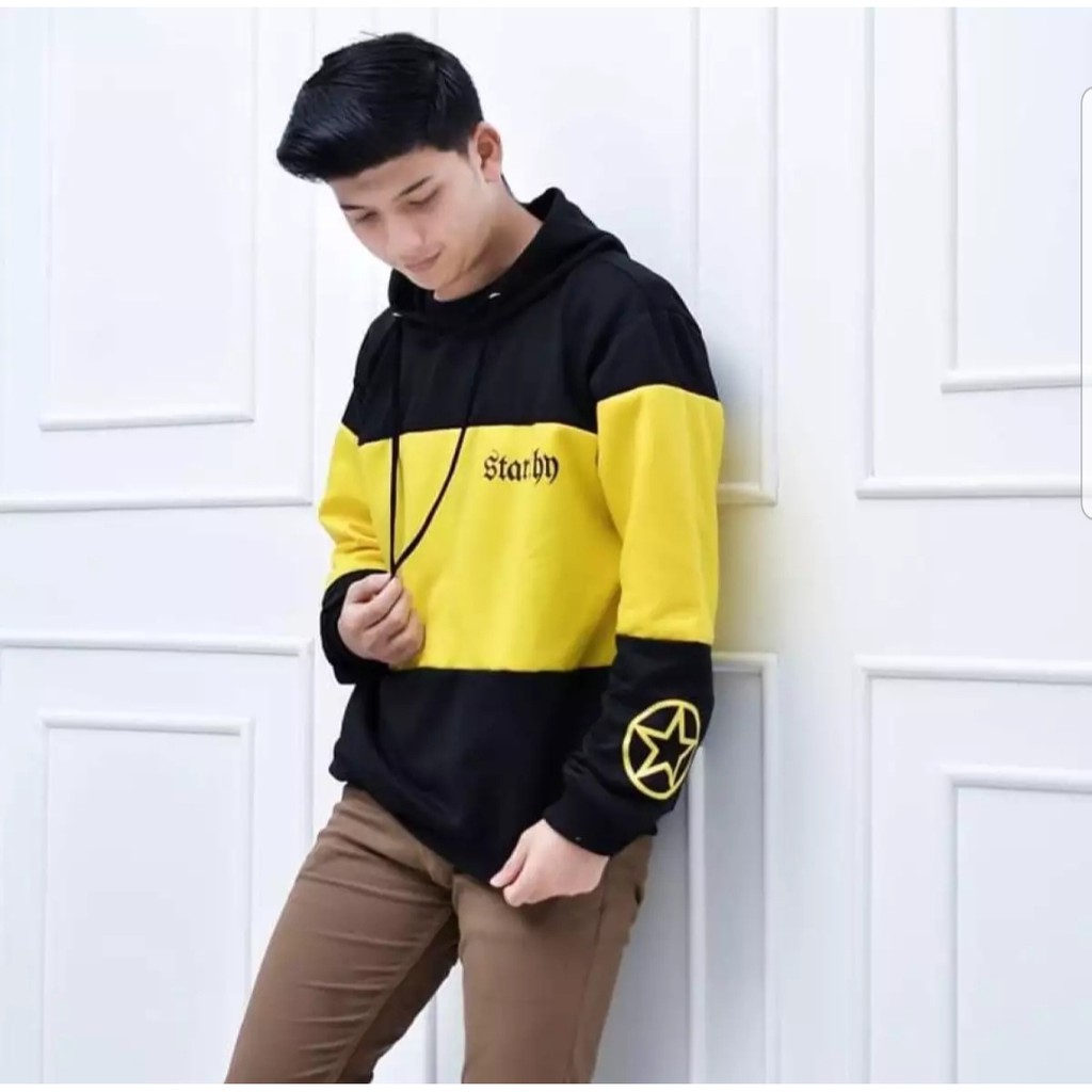 FORTUNA FASHION HOODIE STAR LHN FIT TO XL II BISA UNISEX