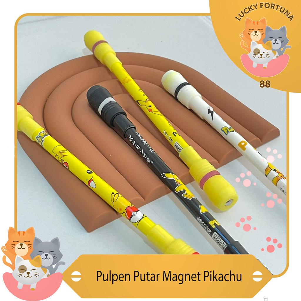 

[LuckyFortuna88] Pulpen Putar Magnet Pikachu Pulpen putar magnet dengan desain Pikachu Pulpen putar magnet bergambar Pikachu Pulpen putar magnet Pikachu lucu Pulpen putar magnet dengan gambar Pikachu Pulpen putar magnet dengan desain Pikachu menarik