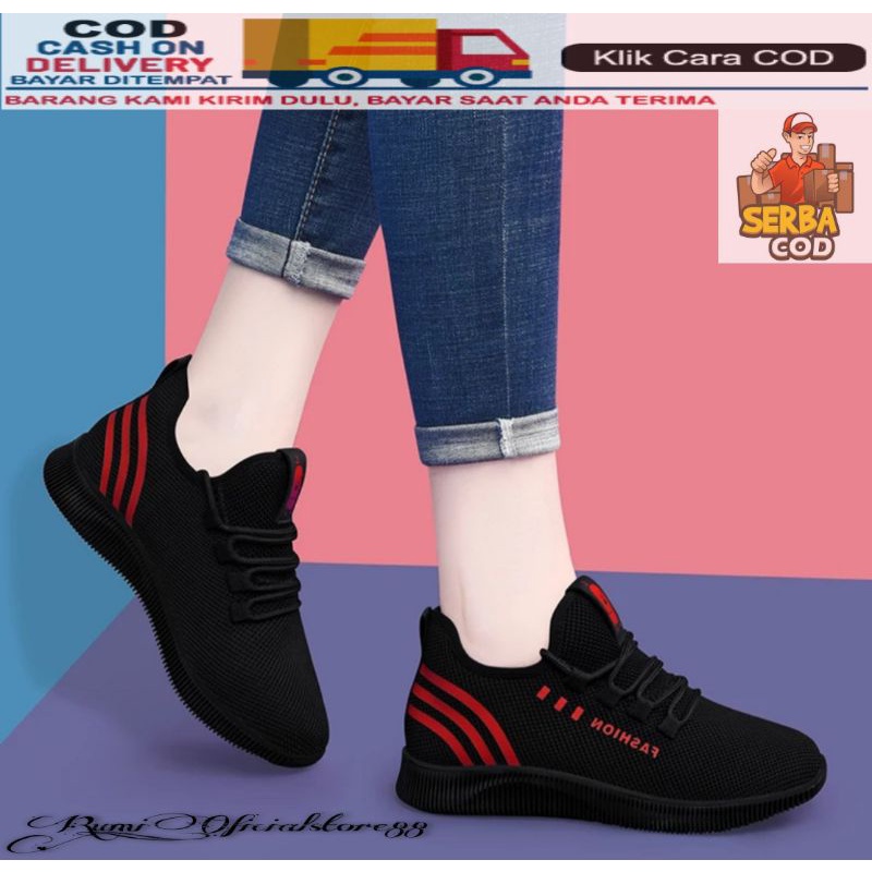 TmO - 8.8 Sale sepatu wanita sneakers fashion DuckLine sporty/sepatu wanita termurah kekinian bisa cod