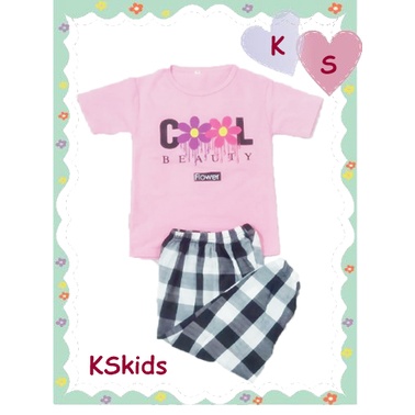 KS setelan anak perempuan / setelan anak cewek / setcel anak perempuan