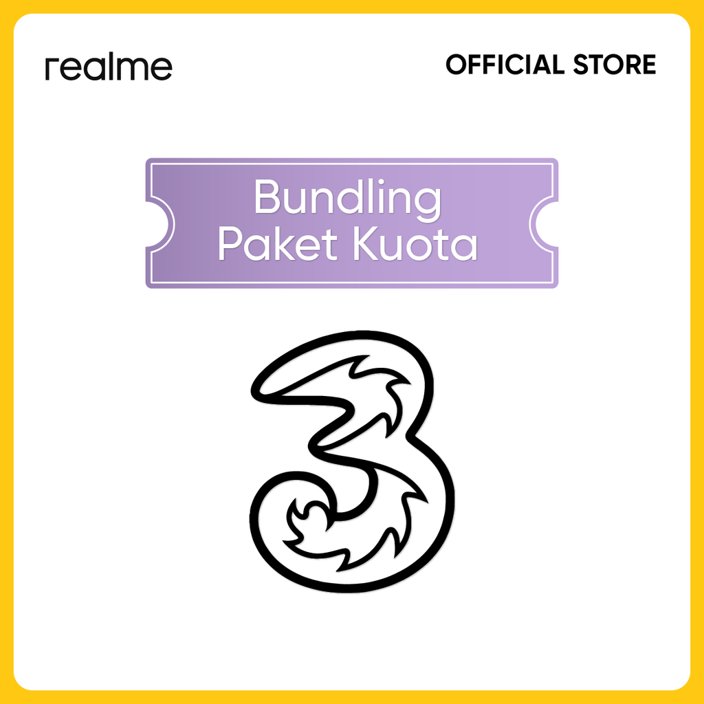 [GIFT] Bundling Paket Kuota 3 (realme 12 5G)