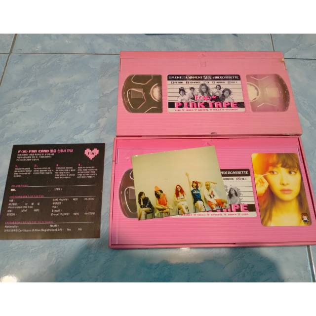 Unsealed Album f(x) - Pink Tape