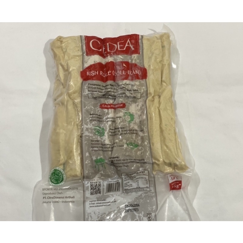 

Cedea Fish Roll 1kg STS Frozen