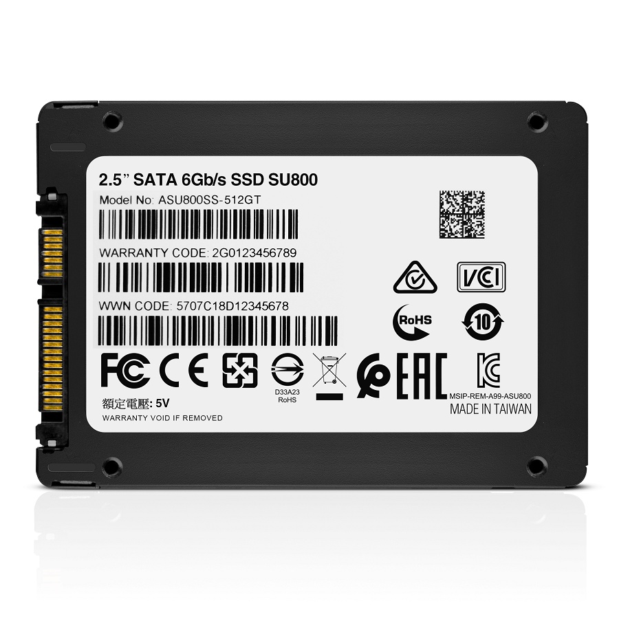 ADATA SSD Ultimate SU800 2.5Inch 256GB, 512GB, 1TB, 2TB SATA 6Gb/s