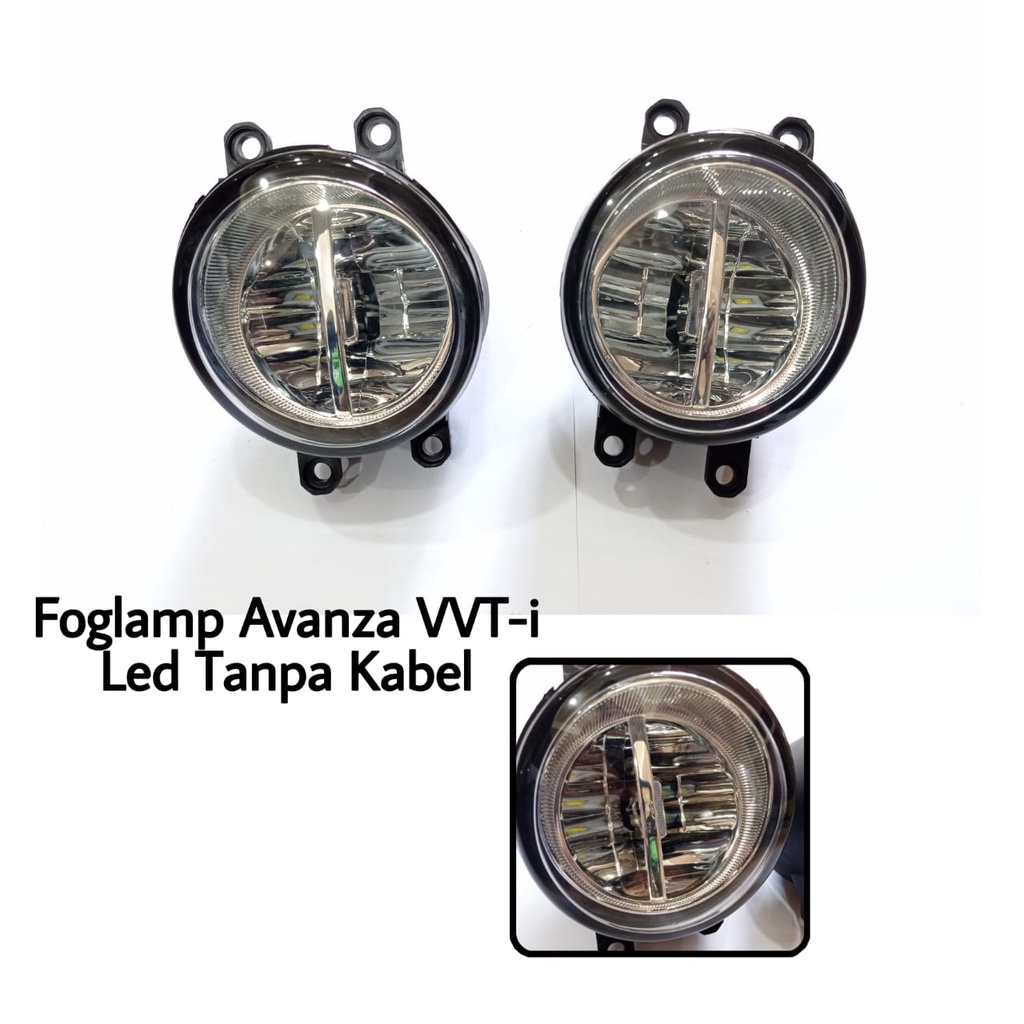 Foglamp Avanza Xenia VVT-i LED Tanpa Kabel LAMPU KABUT MOBIL