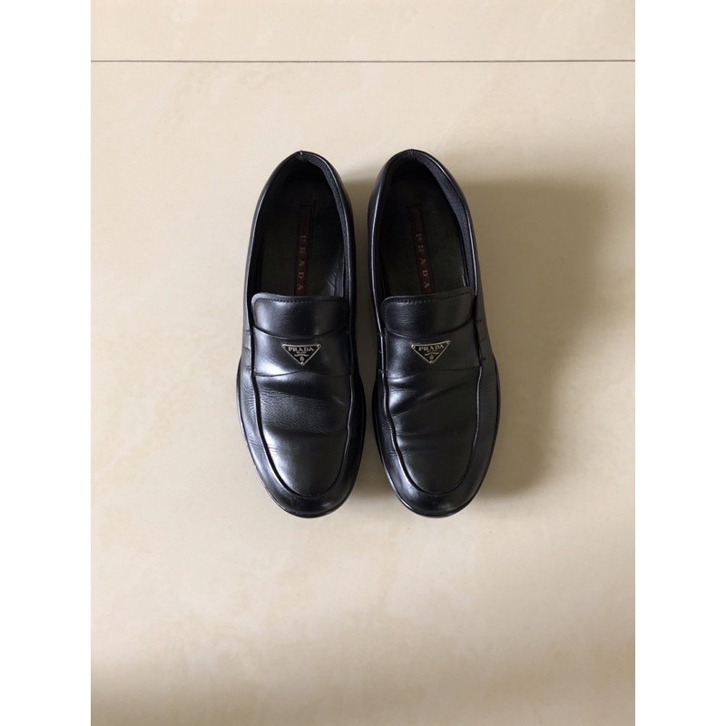 Prada leather shoes