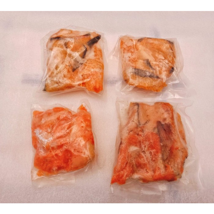 NATUREFOOD tetelan tulang daging ikan salmon