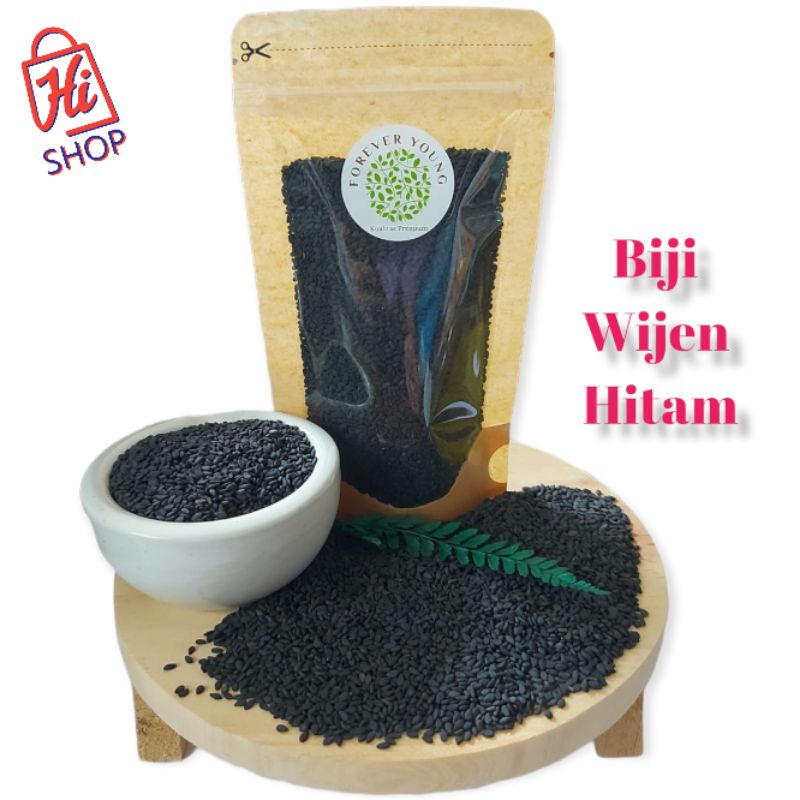 

Superfood Natural Black Sesame Wijen Hitam Organik Kualitas Premium