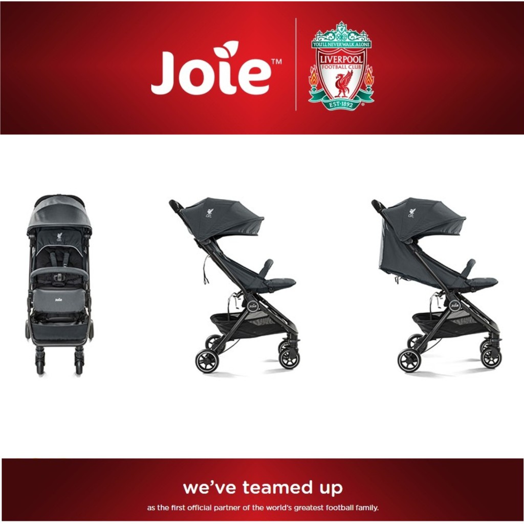 Joie Pact Flex LFC Stroller Liverpool Ringan Kereta Dorong Anak Bayi Traveling Pro Ringkas Bayi Tas