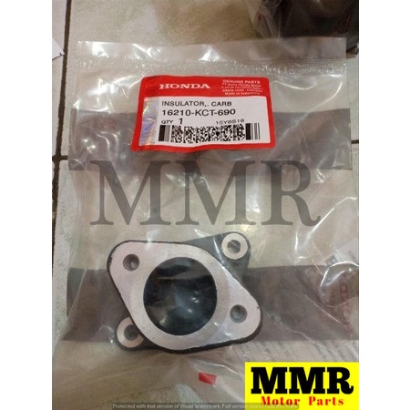 INSULATOR ASLI Honda GL Pro / MEGA PRO NT 16210-KCT-690