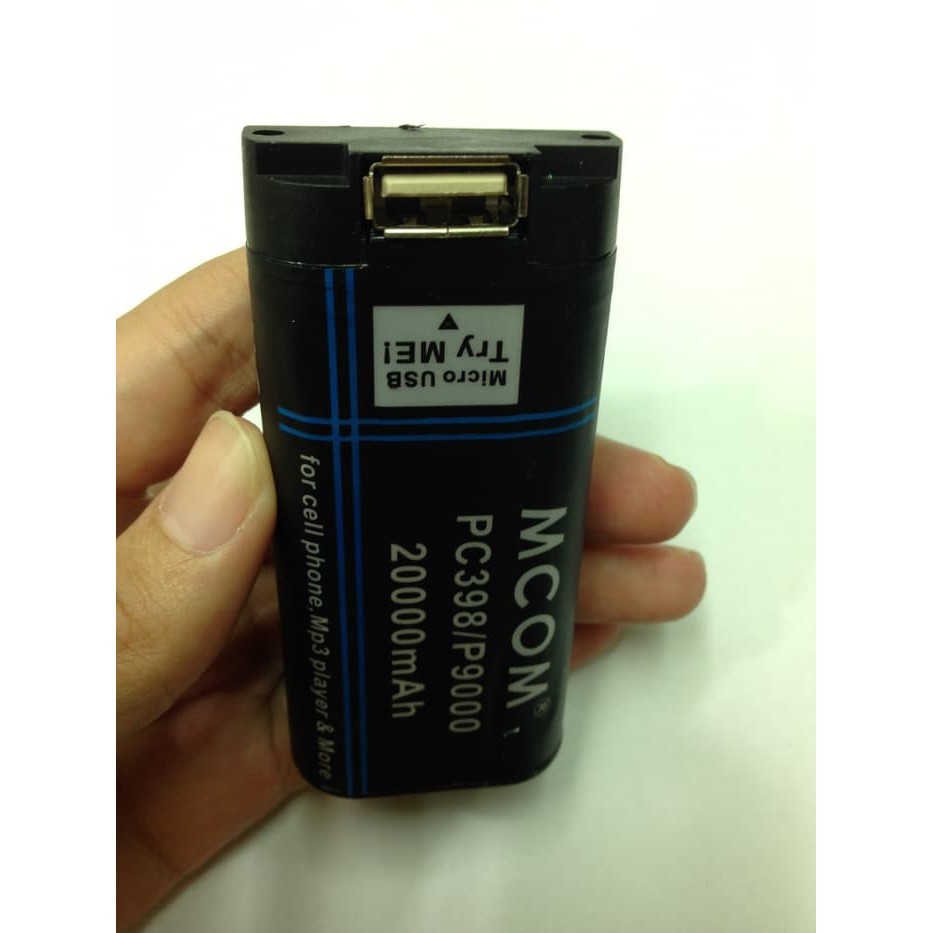 TERLARIS           baterai hp Prince PC398 P9000 Double power mcom 20000mah            stok terbatas
