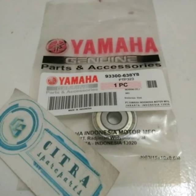 bearing lahar CVT mio 638 ZZ