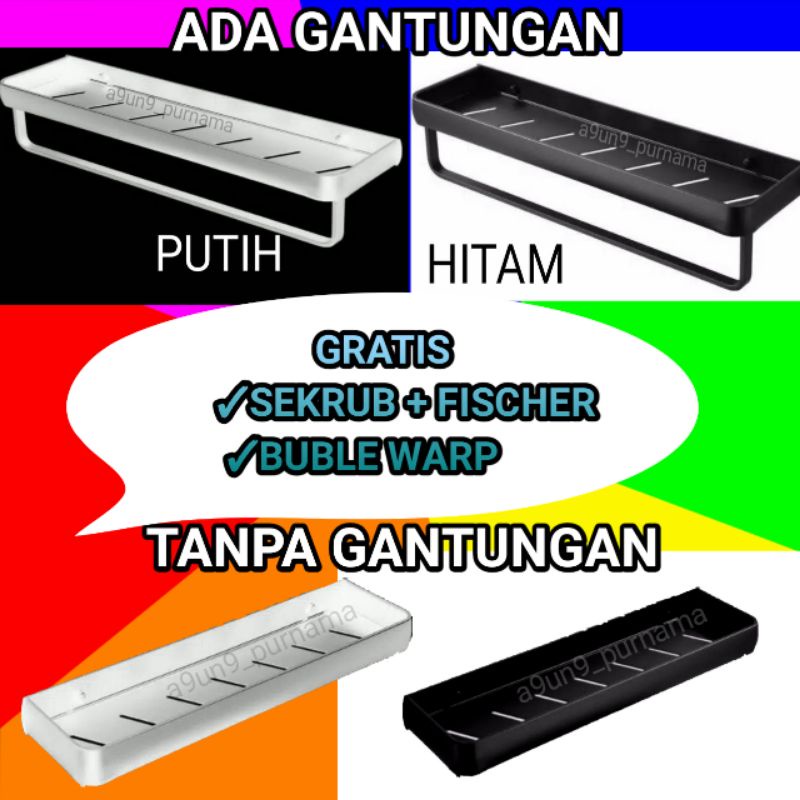 RAK Kamar Mandi Rak Dapur Rak Tempel Rak Minimalis