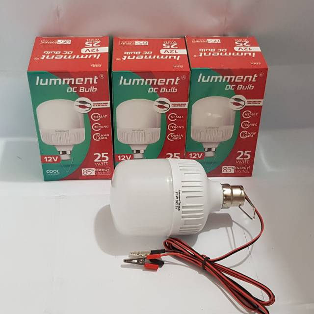 Lampu Led Lumment DC 25 watt Aki 12V