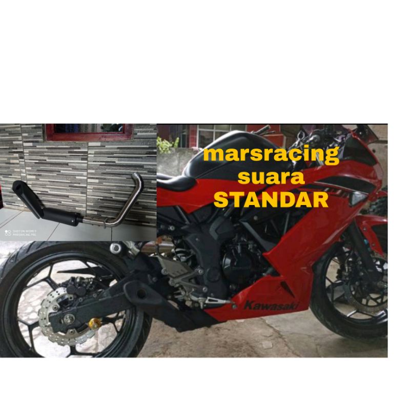 knalpot racing Underbelly ninja mono 250 RR 250 SL CBR 250 mono