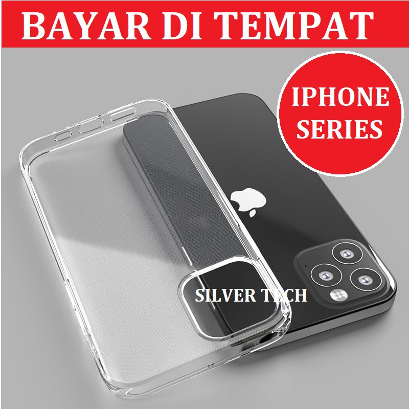 Softcase Tebal Clear Case IPhone 12 Mini 12 Pro 12 Pro Max Kualitas Premium Super Cakep