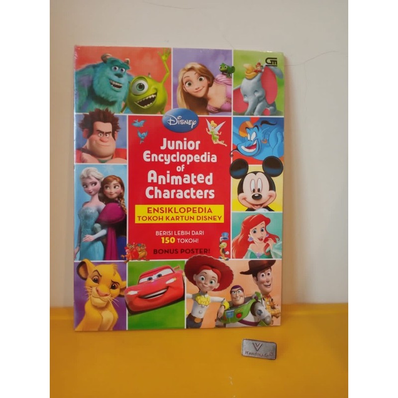 [ORIGINAL] Disney Junior Encyclopedia of Animated Characters Ensiklopedia Tokoh Kartun Disney